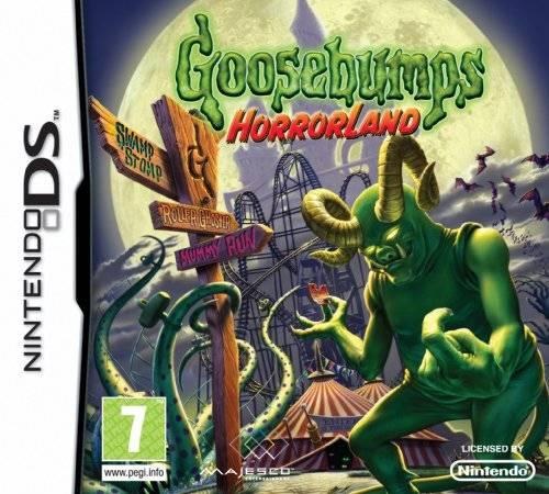 Portada de Goosebumps HorrorLand para DS (PAL España)
