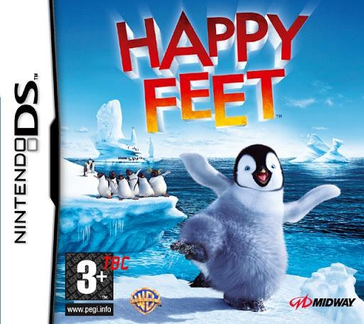Portada de Happy Feet para DS (PAL España)