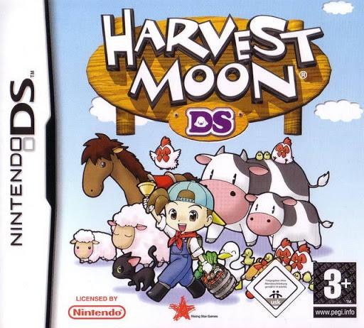 Portada de Harvest Moon para DS (PAL España)