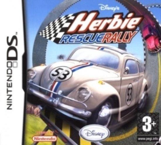 Portada de Herbie Rescue Rally para DS (PAL España)