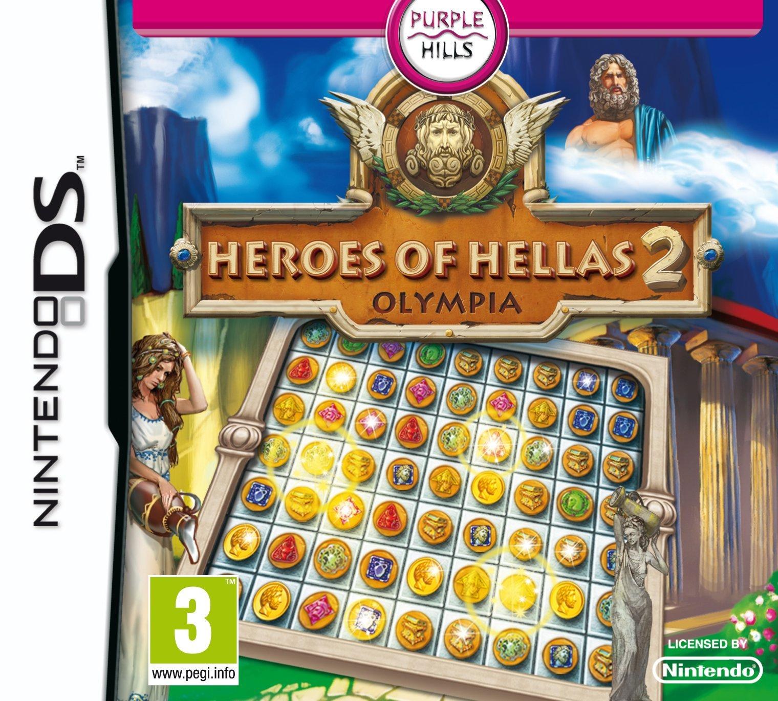 Portada de Heroes Of Hellas 2: Olympia para Nintendo DS (PAL España)