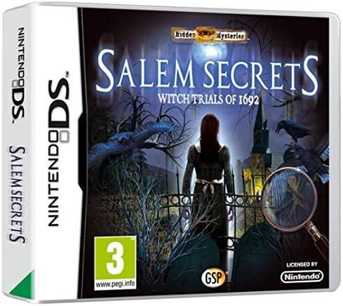 Portada de Hidden Mysteries: Salem Secrets - Witch Trails Of 1692 para Nintendo DS (PAL España)