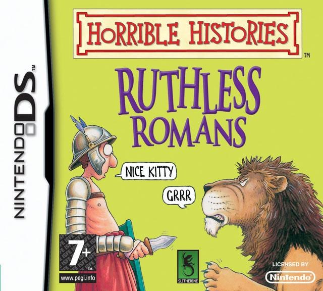 Portada de Horrible Histories Ruthless Romans para DS (PAL España)