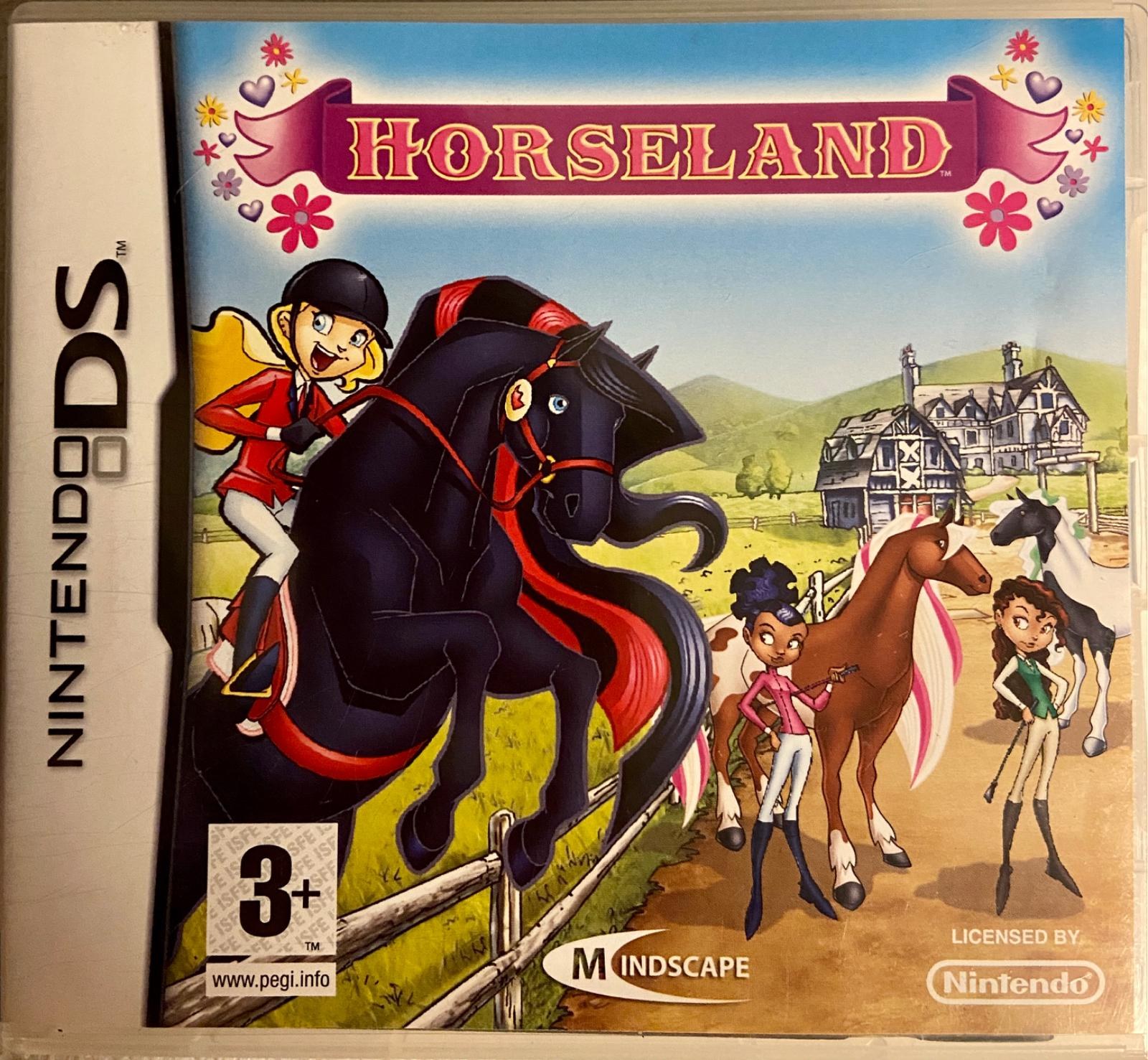 Portada de Horseland para DS (PAL España)