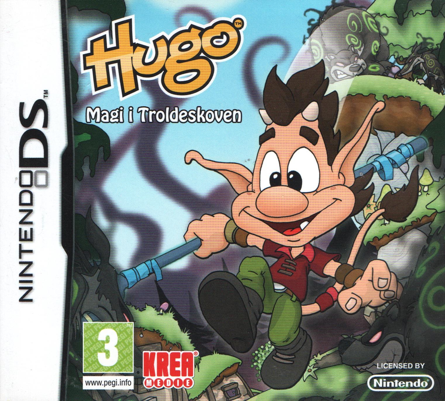 Portada de Hugo: Magic in the Trollwoods para DS (PAL España)