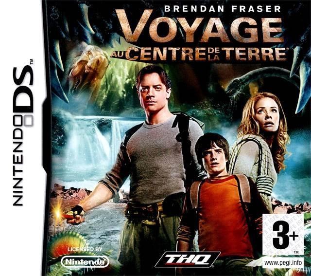 Portada de Journey to the Center of the Earth para DS (PAL España)