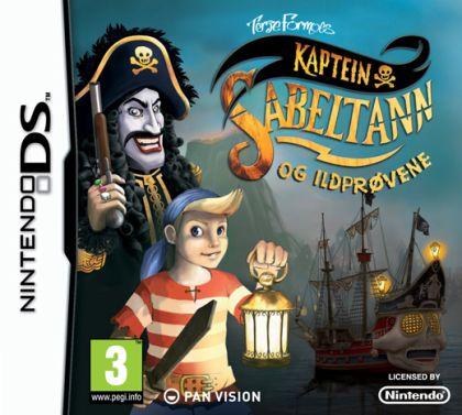 Portada de Kaptein Sabeltann og Ildproven para DS (PAL España)