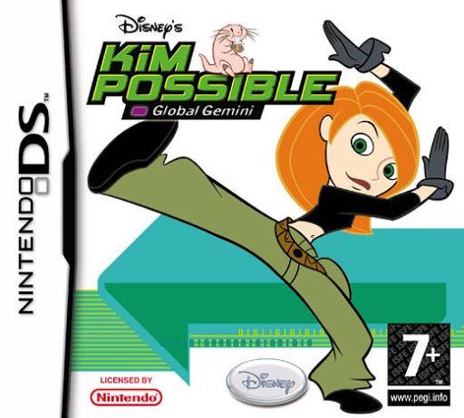 Portada de Kim Possible Global Gemini para DS (PAL España)