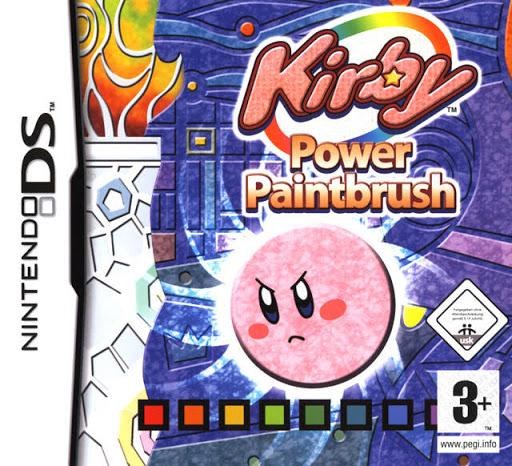 Portada de Kirby Power Paintbrush para DS (PAL España)