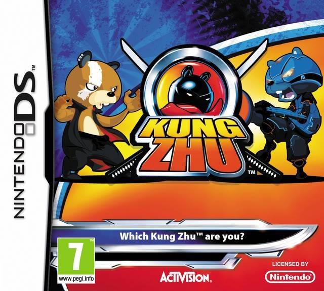 Portada de Kung Zhu para DS (PAL España)