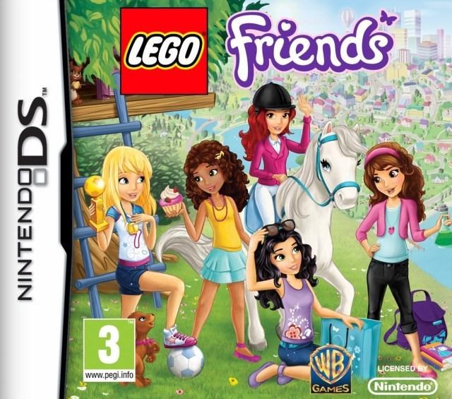 Portada de LEGO Friends para DS (PAL España)