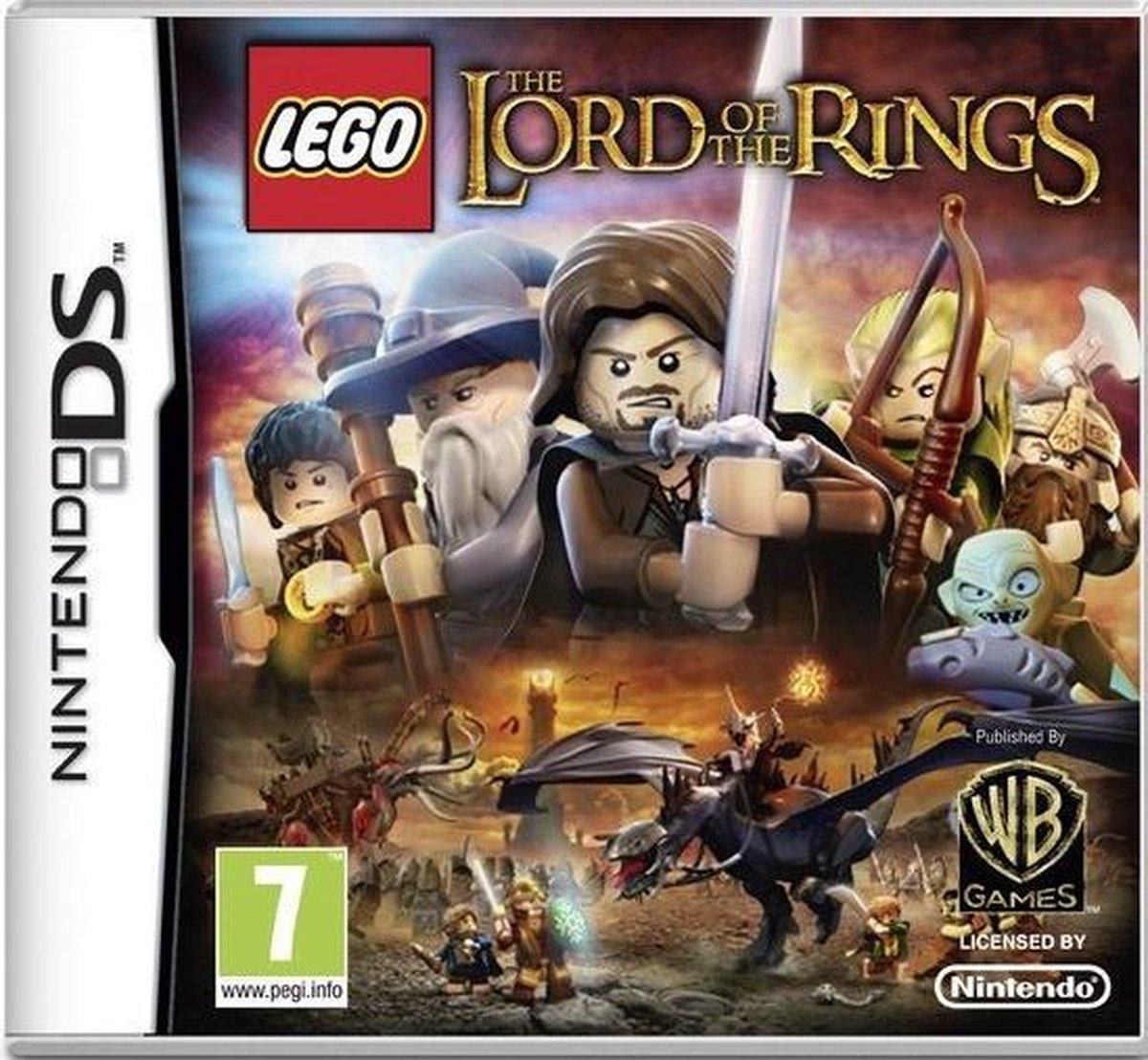 Portada de LEGO Lord Of The Rings para DS (PAL España)