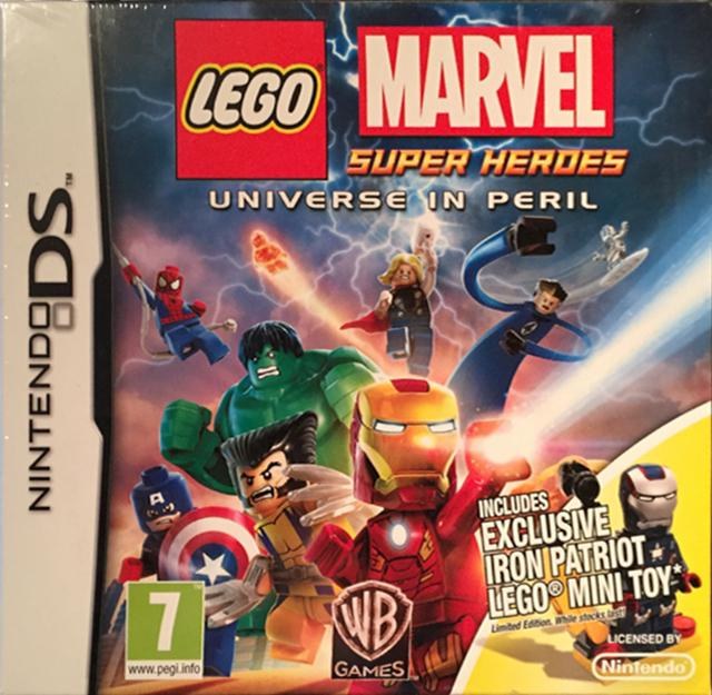 Portada de LEGO Marvel Super Heroes: Universe in Peril para DS (PAL España)