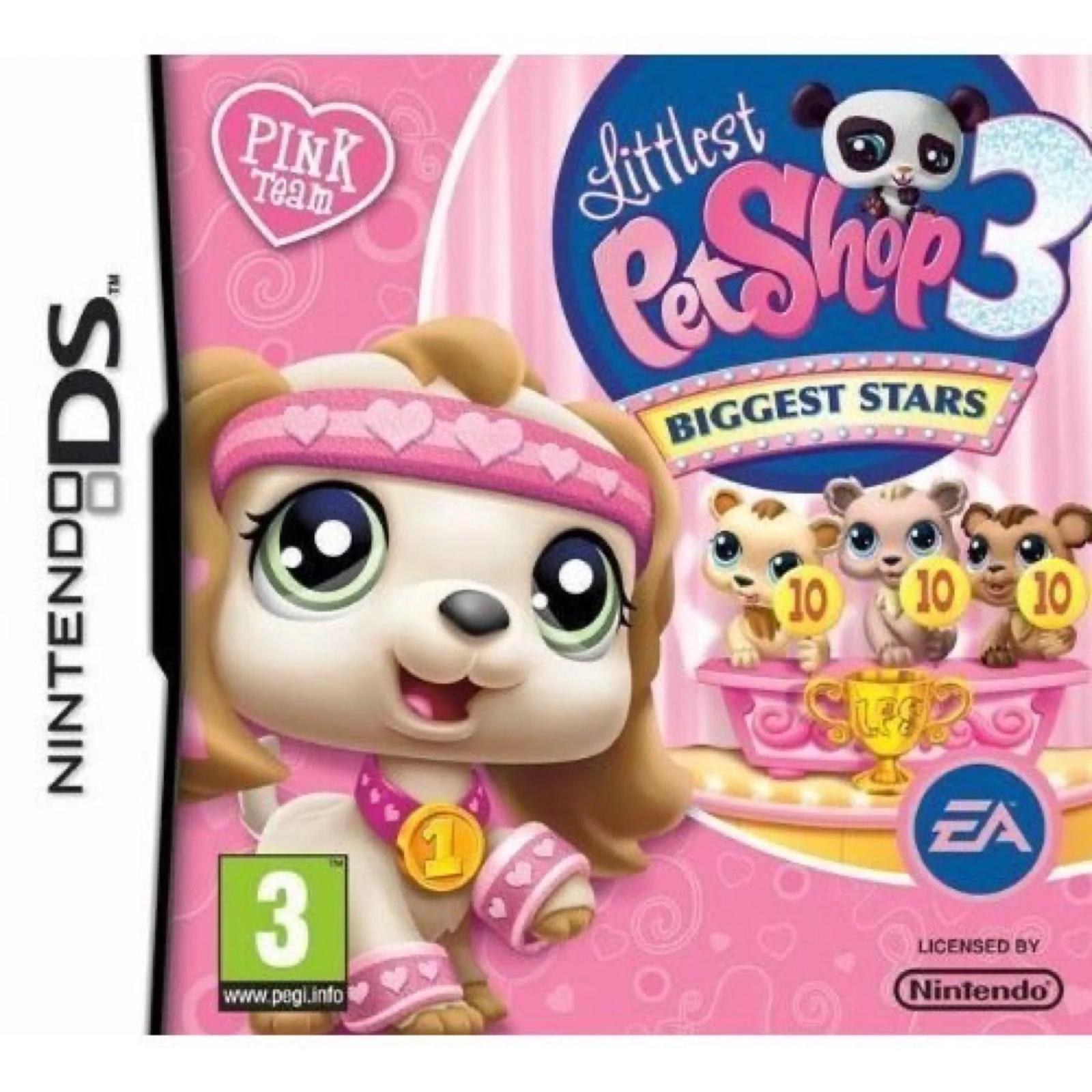 Portada de Littlest Pet Shop 3: Biggest Stars: Pink Team para DS (PAL España)