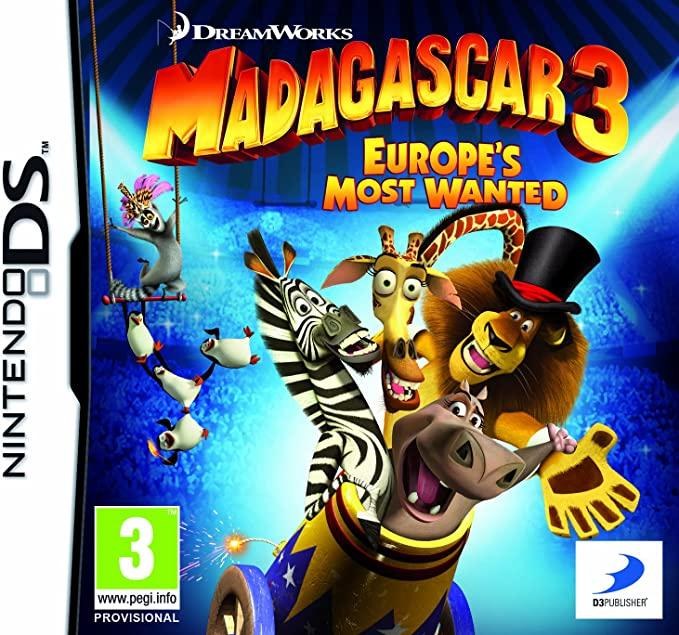 Madagascar 3 Europe's Most Wanted