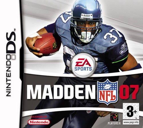 Portada de Madden 07 para DS (PAL España)