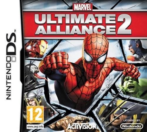 Portada de Marvel Ultimate Alliance 2 para DS (PAL España)