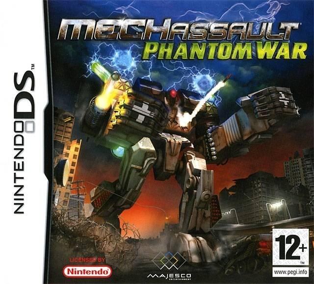 Portada de Mech Assault Phantom War para DS (PAL España)