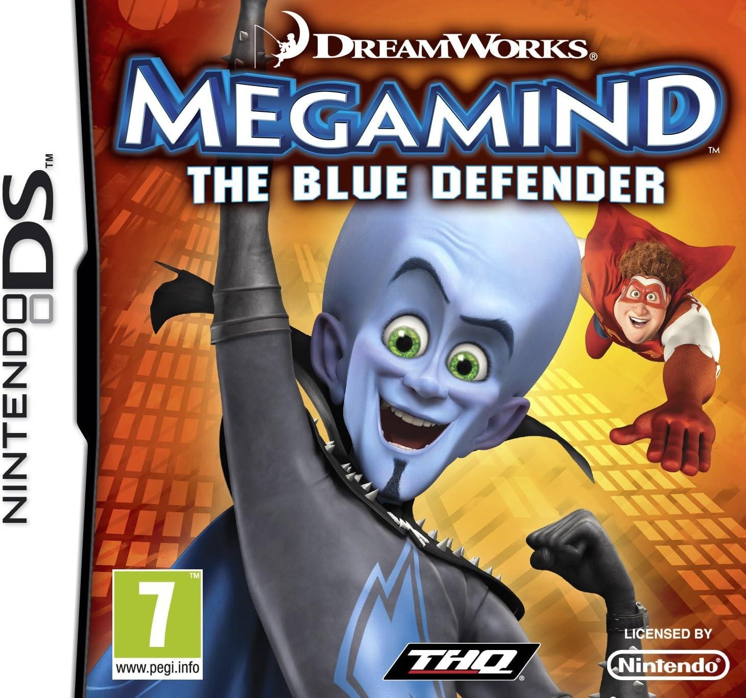 Portada de Megamind: The Blue Defender para DS (PAL España)