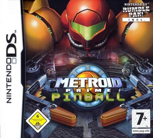 Portada de Metroid Prime Pinball para DS (PAL España)