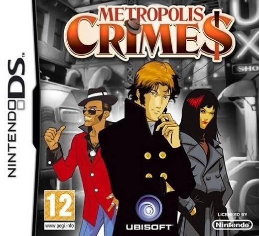 Portada de Metropolis Crimes para DS (PAL España)