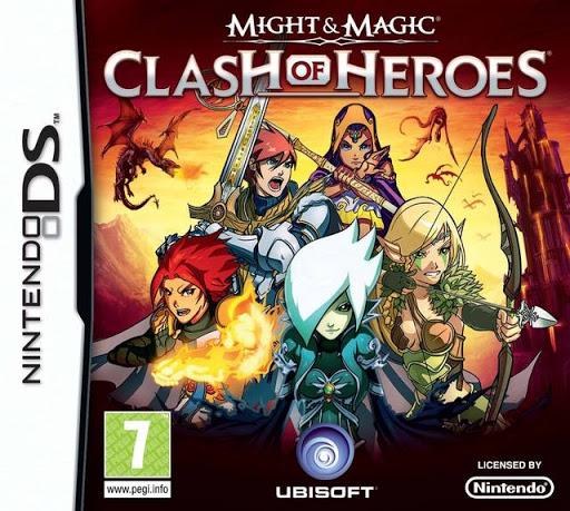Portada de Might and Magic: Clash of Heroes para Nintendo DS (PAL España)