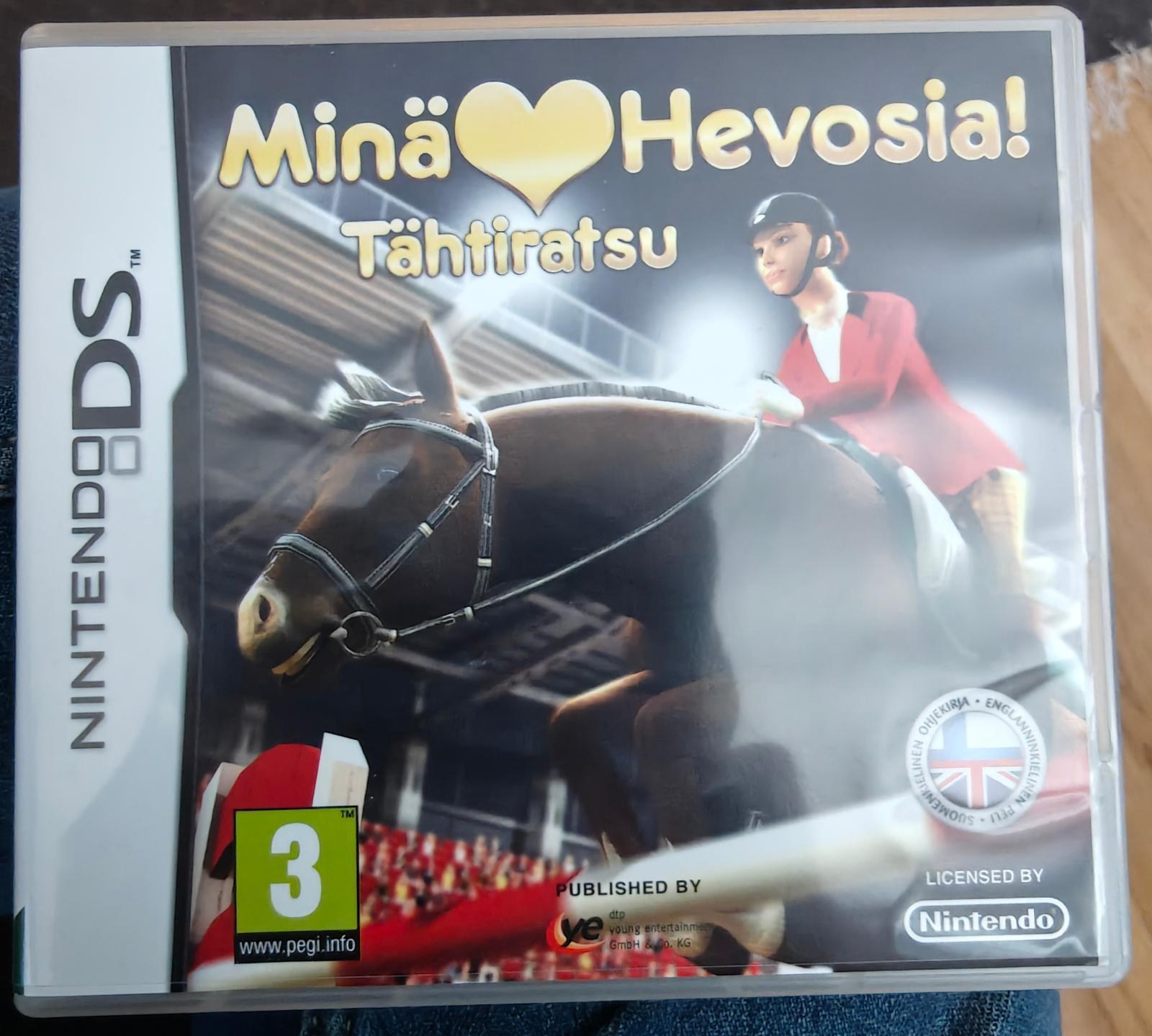 Portada de Mina Rakastan: Hevosia Tahtiratsu para DS (PAL España)