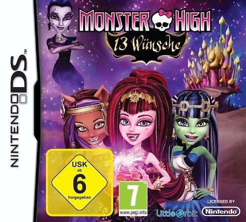 Portada de Monster High: 13 Wishes para DS (PAL España)