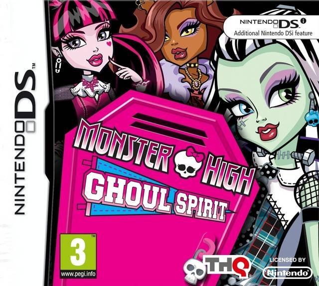 Portada de Monster High: Ghoul Spirit para DS (PAL España)