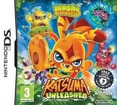 Portada de Moshi Monsters: Katsuma Unleashed para DS (PAL España)
