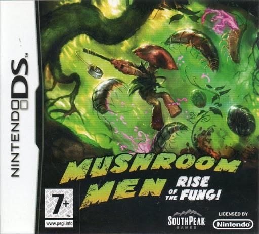 Portada de Mushroom Men Rise of the Fungi para DS (PAL España)
