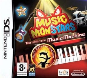 Portada de Music Monstars para DS (PAL España)