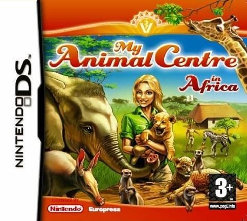 Portada de My Animal Centre in Africa para DS (PAL España)
