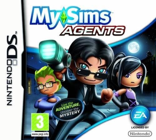 Portada de MySims Agents para DS (PAL España)