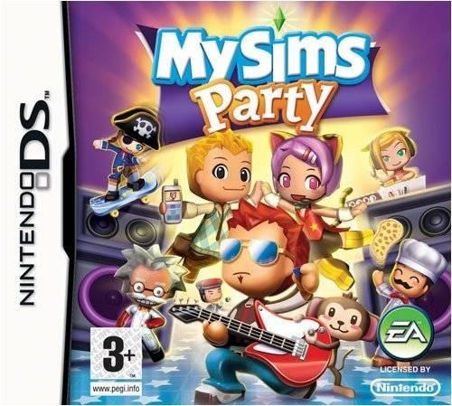 Portada de MySims Party para DS (PAL España)
