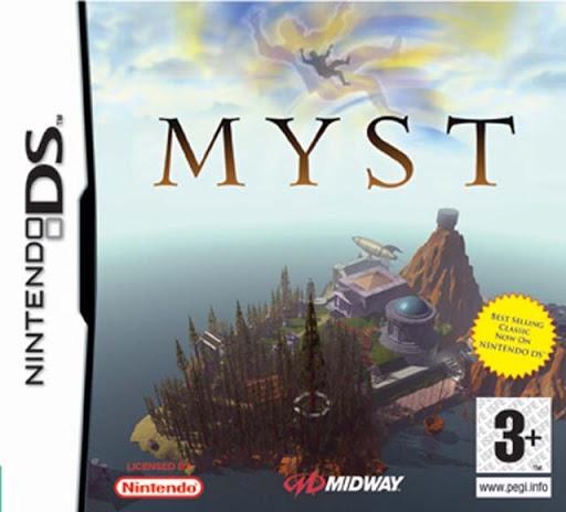 Portada de Myst para DS (PAL España)