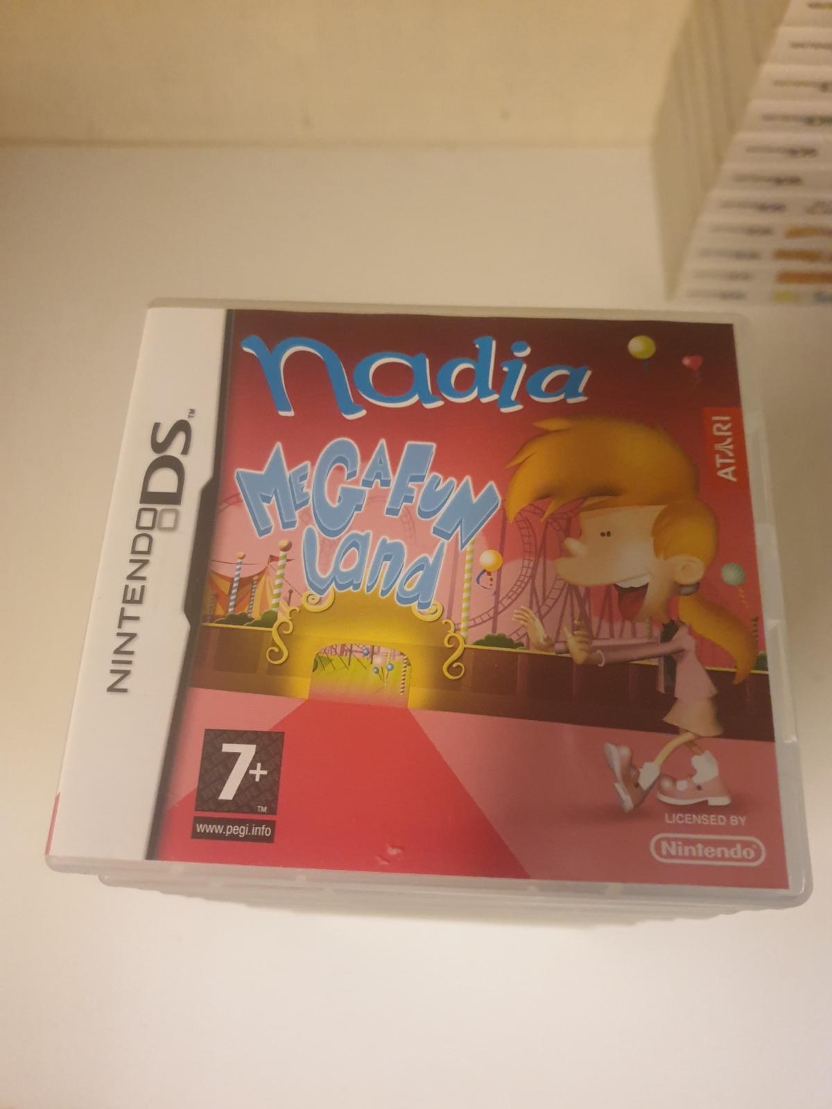 Portada de Nadia Megafun Land para DS (PAL España)