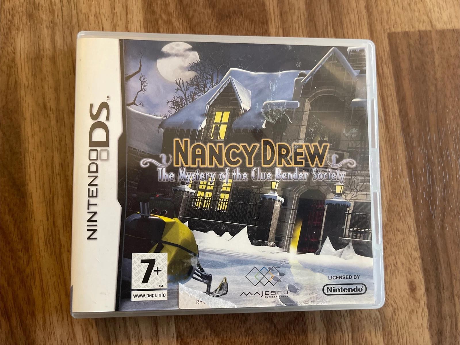 Portada de Nancy Drew The Mystery Of The Clue Bender Society para DS (PAL España)
