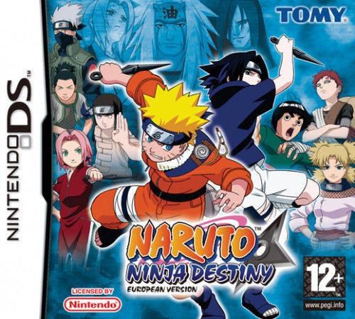 Portada de Naruto: Ninja Destiny para DS (PAL España)