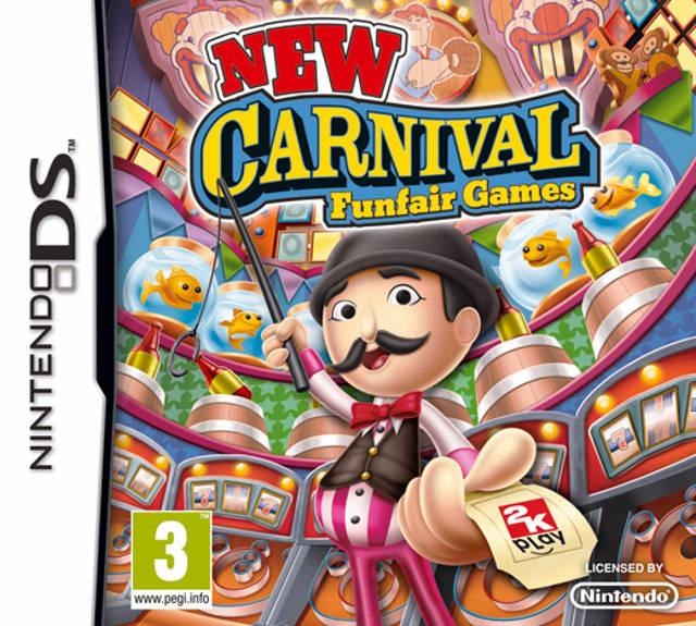 Portada de New Carnival Games para DS (PAL España)