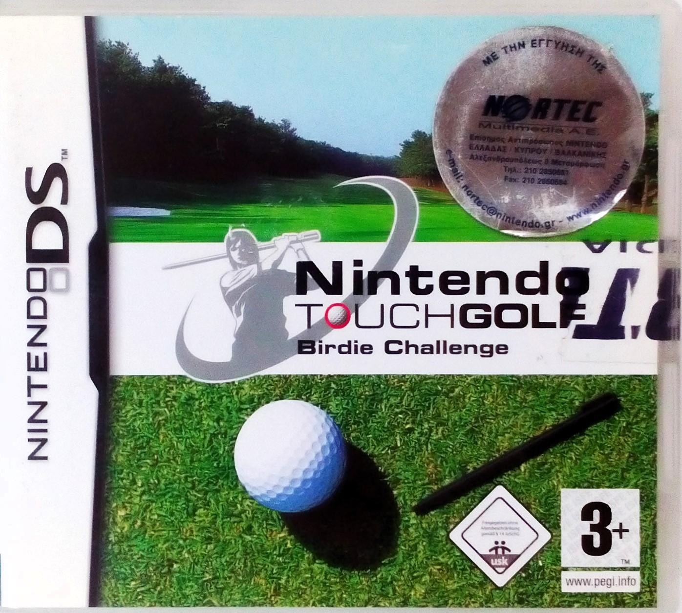 Portada de Nintendo Touch Golf Birdie Challenge para DS (PAL España)