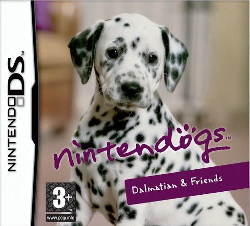 Portada de Nintendogs Dalmatian and Friends para DS (PAL España)