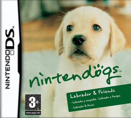 Portada de Nintendogs Labrador and Friends para DS (PAL España)