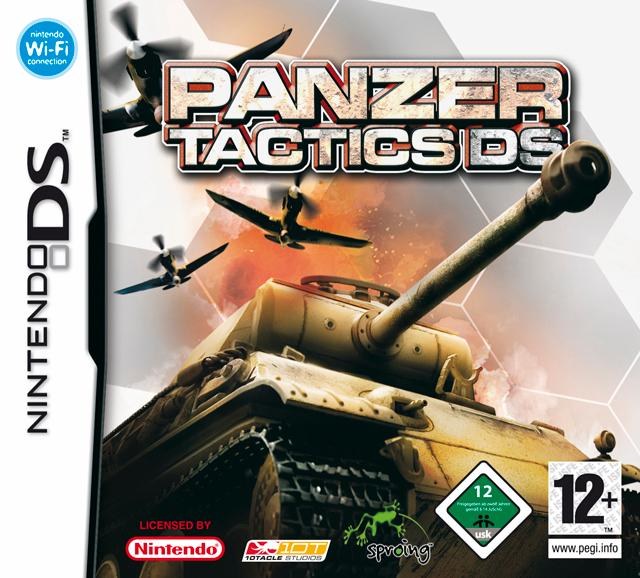 Portada de Panzer Tactics para DS (PAL España)