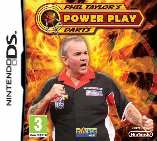 Portada de Phil Taylor's Power Play Darts para Nintendo DS (PAL España)
