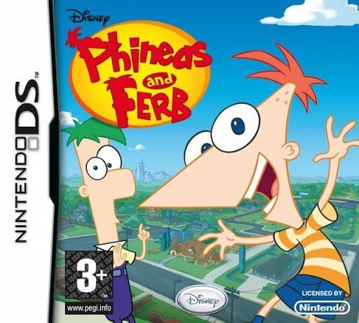 Portada de Phineas and Ferb para DS (PAL España)