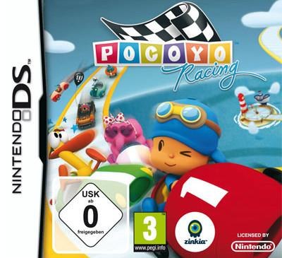 Portada de Pocoyo Racing para DS (PAL España)