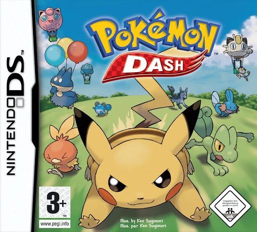 Portada de Pokemon Dash para DS (PAL España)