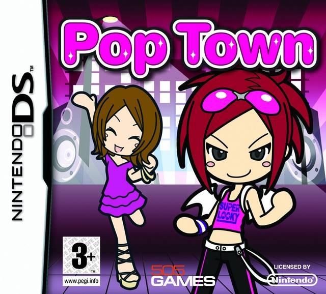 Portada de Pop Town para DS (PAL España)