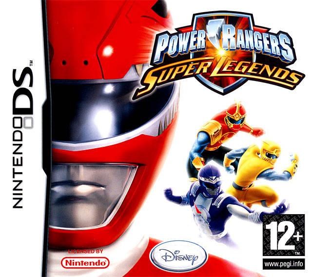 Portada de Power Rangers Super Legends para DS (PAL España)